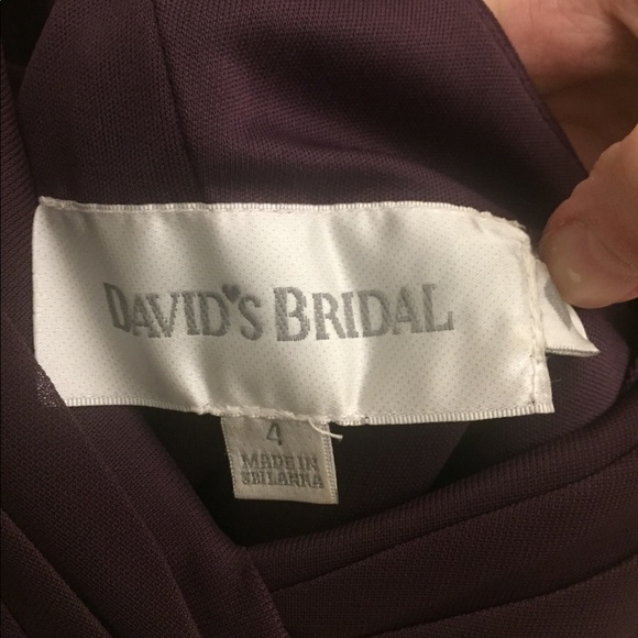 Beautiful David's Bridal dress sz 4 - Picture 4 of 5
